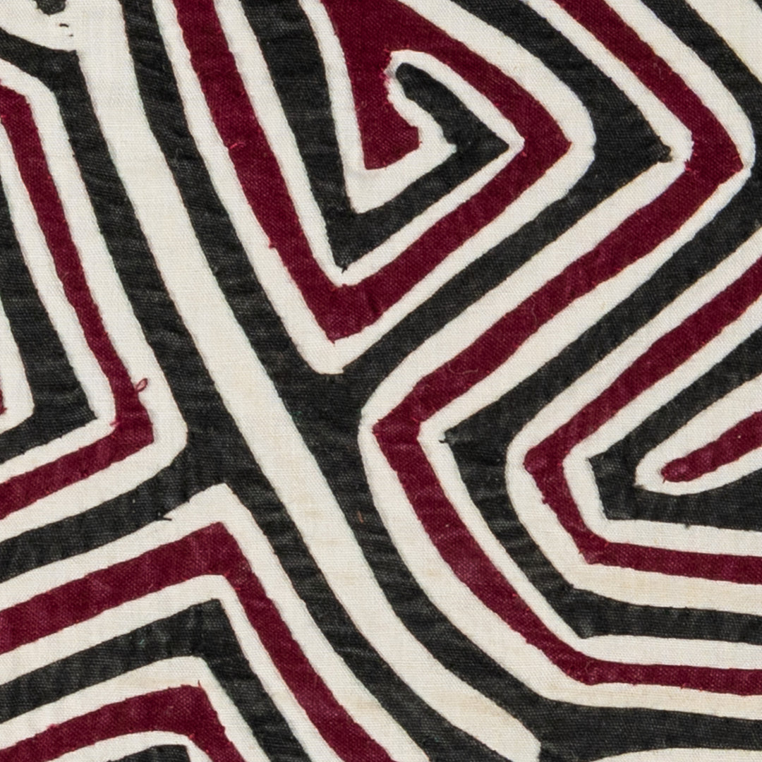 Black White And Maroon Duck Mola