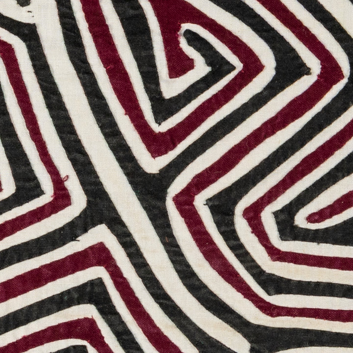 Black White And Maroon Duck Mola
