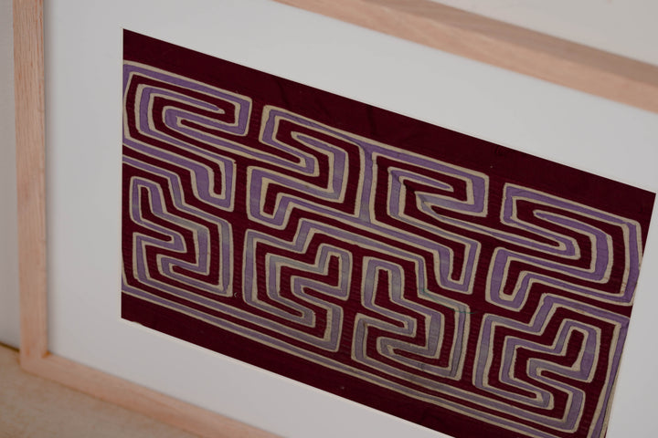 Machine-Stitched Classic Design Mola