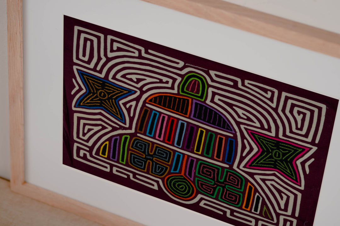 Burgundy And White Liberty Bell Mola