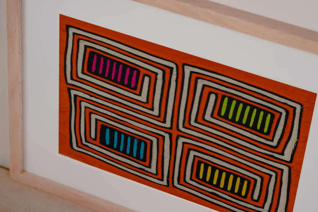 Machine-Stitched Classic Design Mola