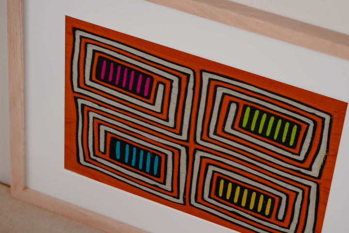Machine-Stitched Classic Design Mola