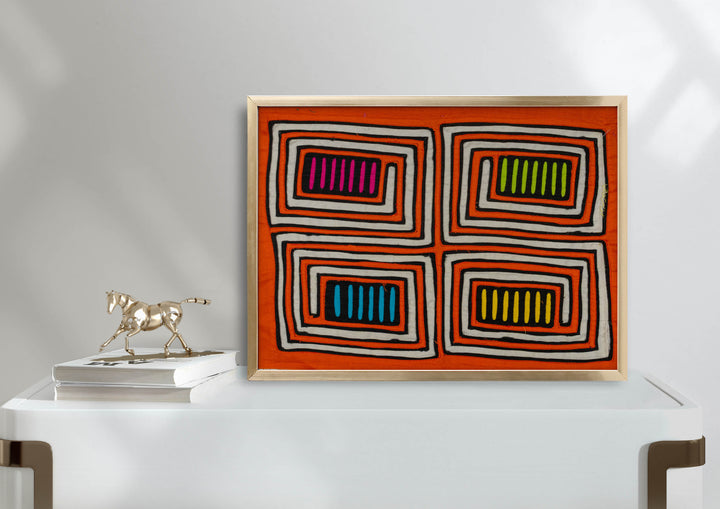 Machine-Stitched Classic Design Mola