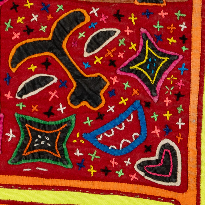 Vintage Orange Kite Mola