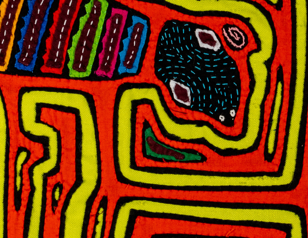 Orange And Yellow Bug In A Maze Mola