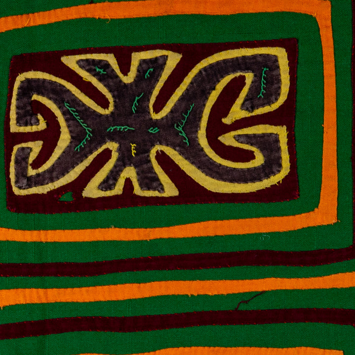 Vintage Orange And Green Classic Design Mola