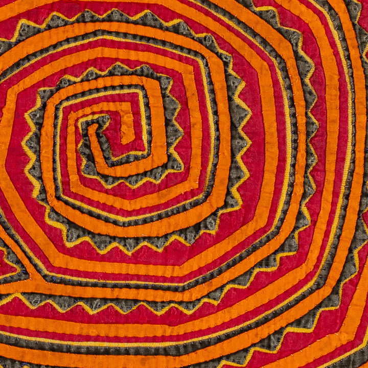 Classic Design Orange Museum Quality Mola