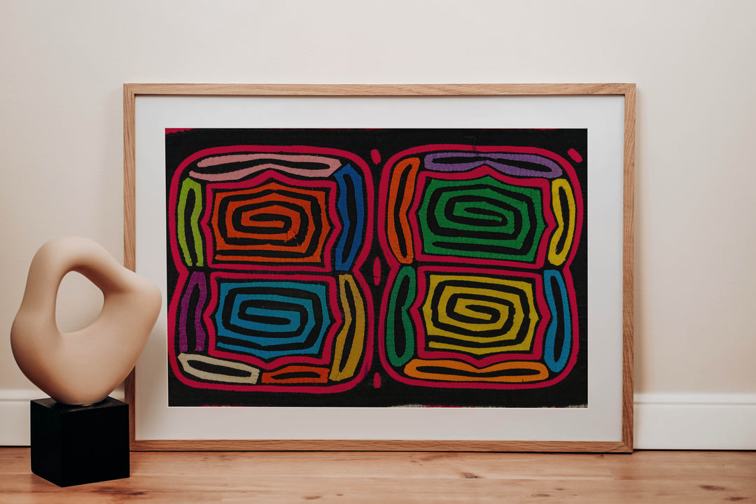 Multicolor Classic Design Mola