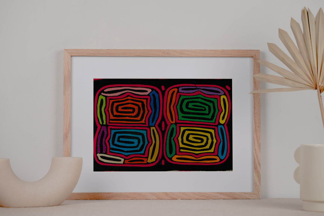 Multicolor Classic Design Mola