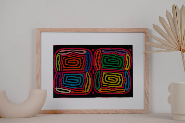 Multicolor Classic Design Mola