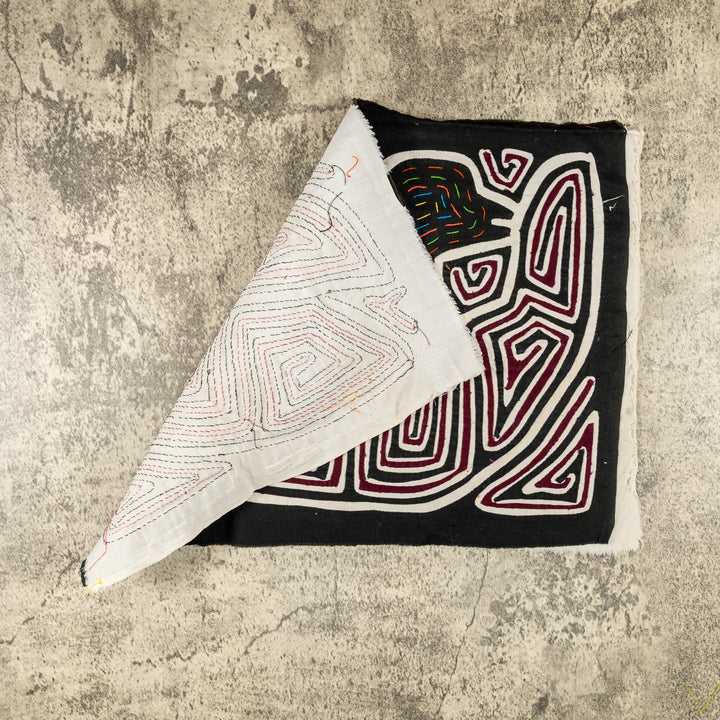 Black White And Maroon Duck Mola