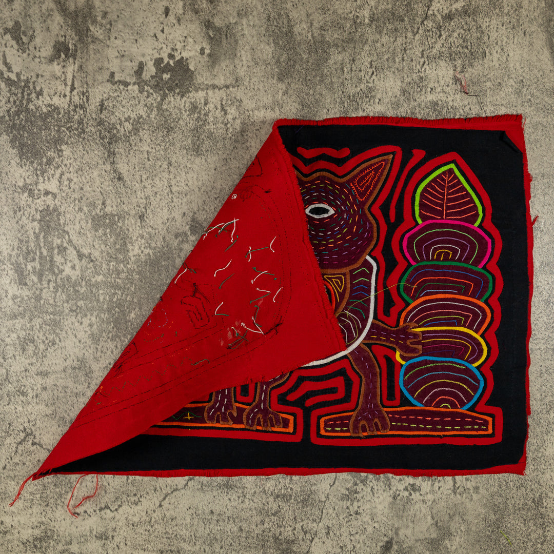 Red And Black Foxy Fox Of The Jungle Mola