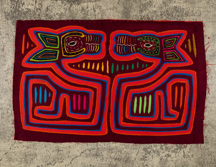 Burgundy And Red Puppy Love Mola