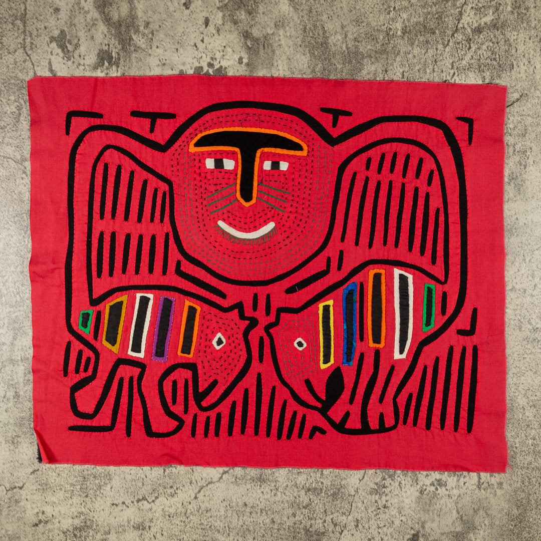 Black And Red Kitty Cat Mola