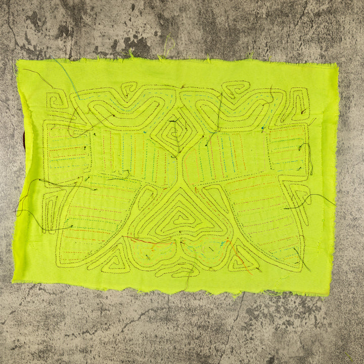 Chartreuse Dazzle Mirror Twin Mola