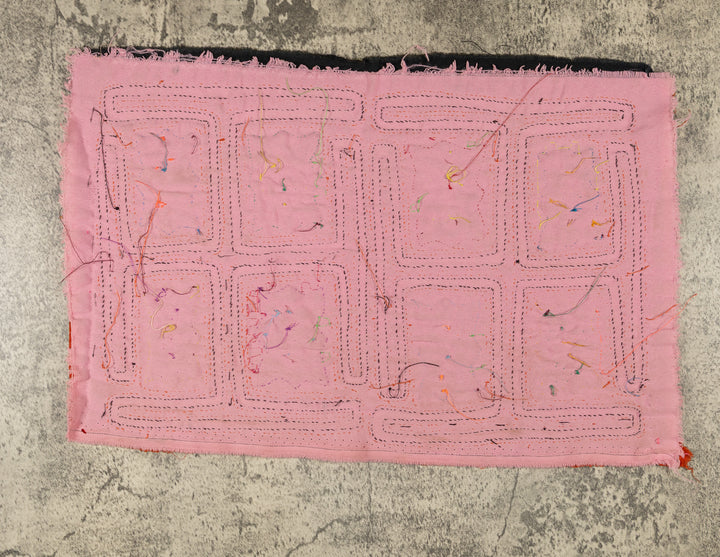 Orange And Light Pink Classic Design Mola
