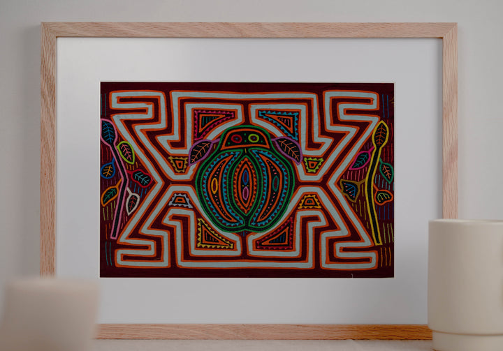 Machine-Stitched Classic Design Mola