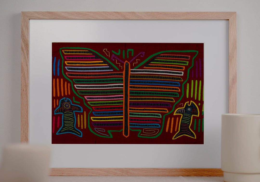 Rainbow Butterfly And Fish Mola