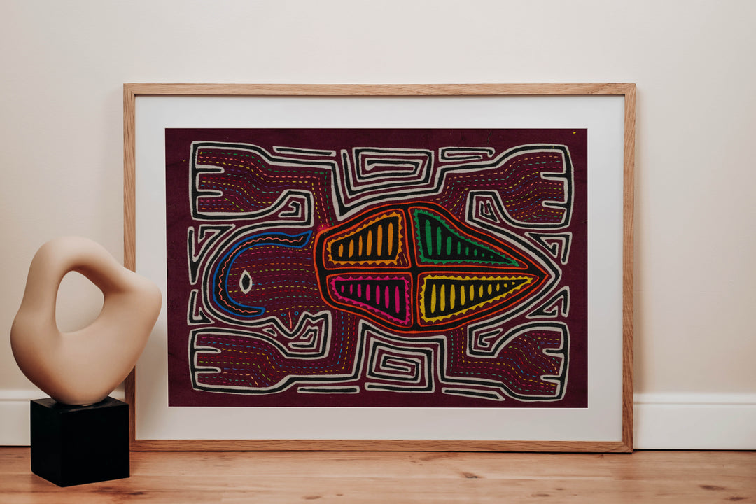 PreColombian Weirdo Design Mola