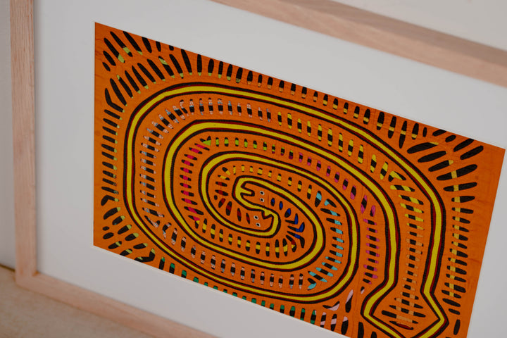 Snake Dance Museum Quality Mola