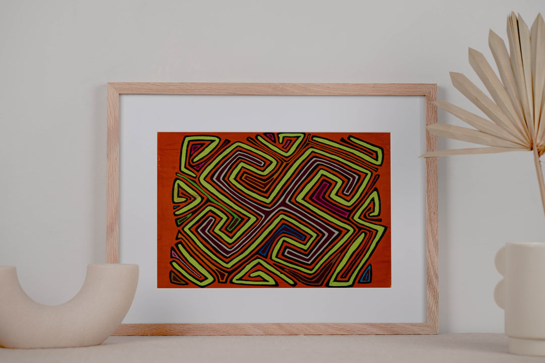 Orange And Charteruse Classic Design Mola