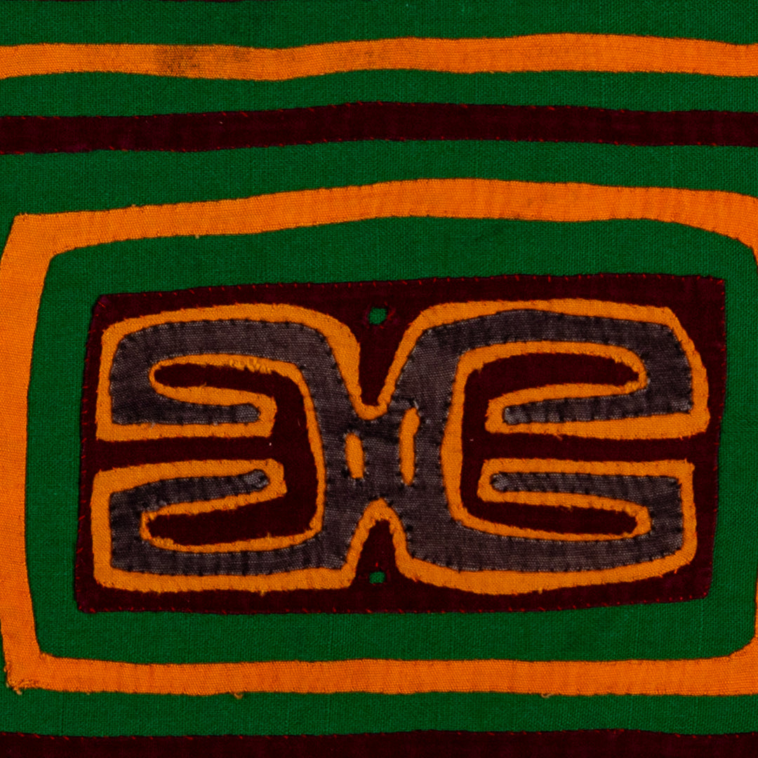Vintage Orange And Green Classic Design Mola