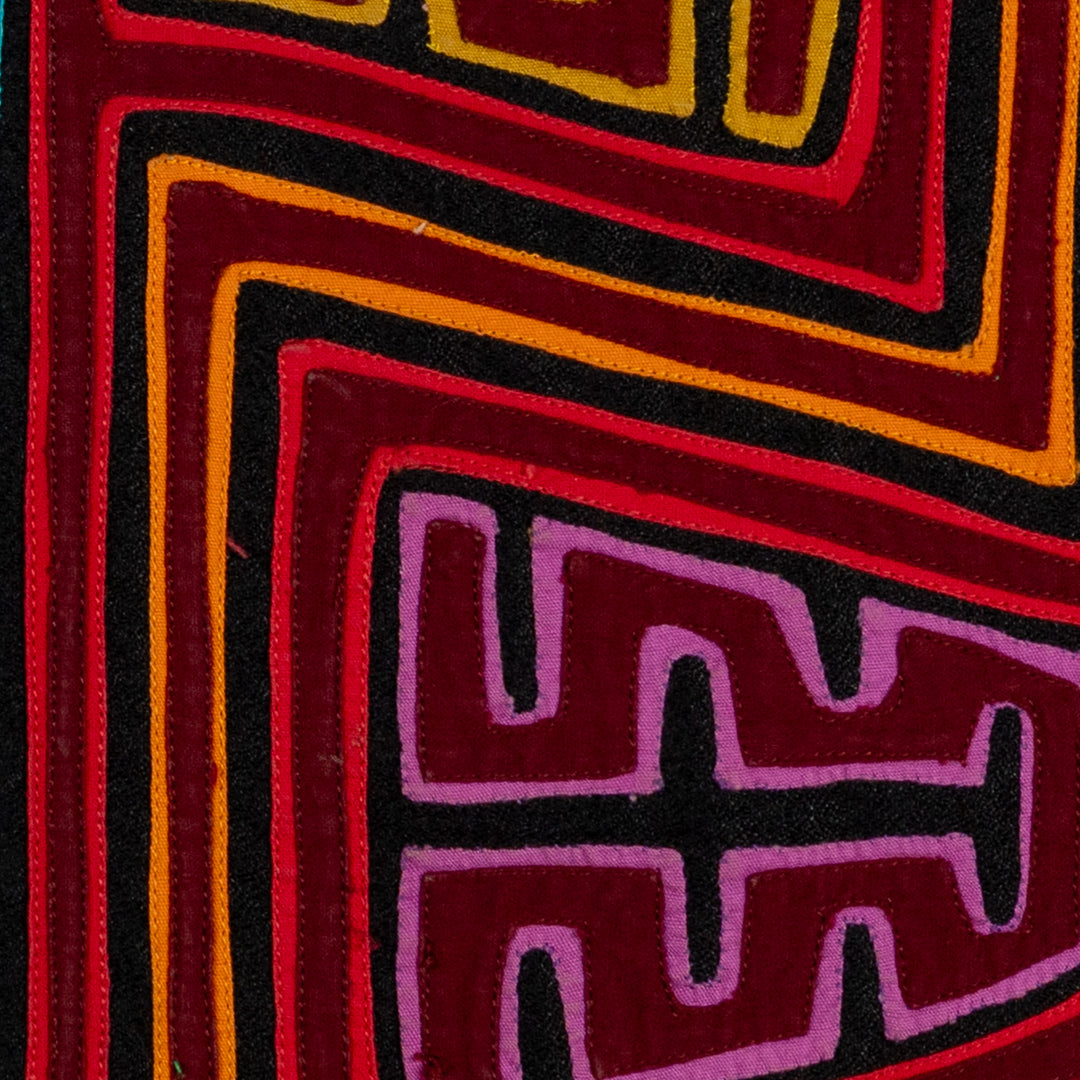 Machine-Stitched Classic Design Mola