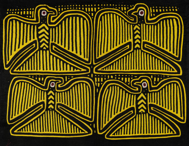 Black And Yellow Thunderbird Mola