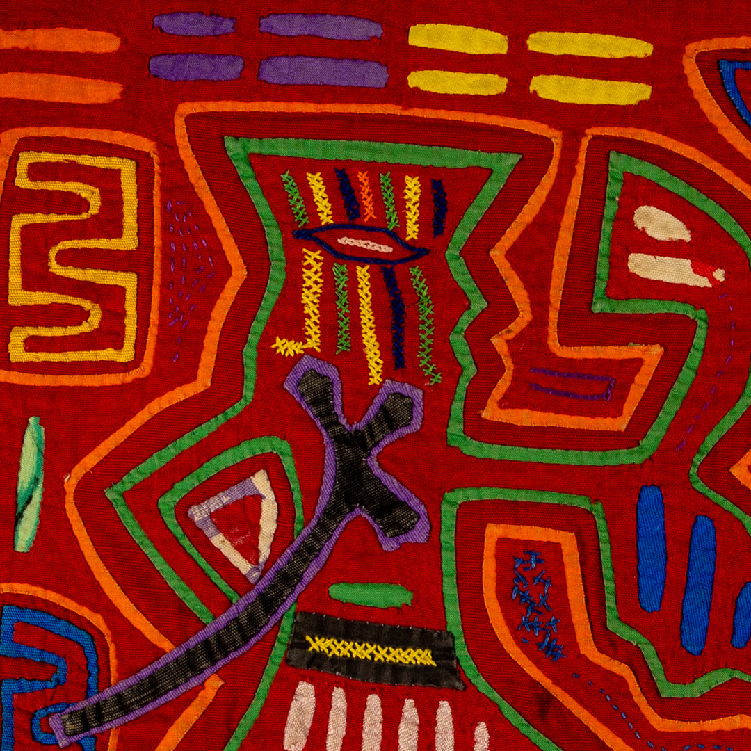 Kuna Dancers Museum Quality Mola