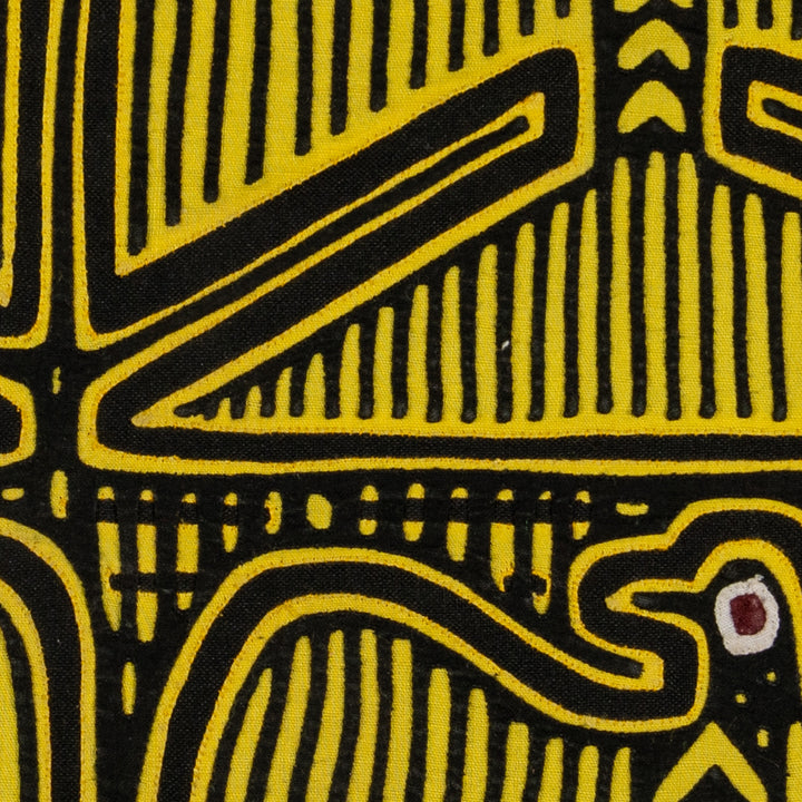 Black And Yellow Thunderbird Mola