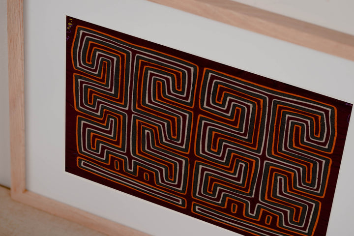 Machine-Stitched Classic Design Mola