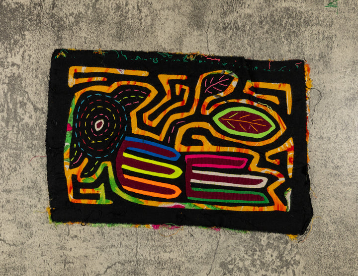 Black And Gold Weirdo Mola