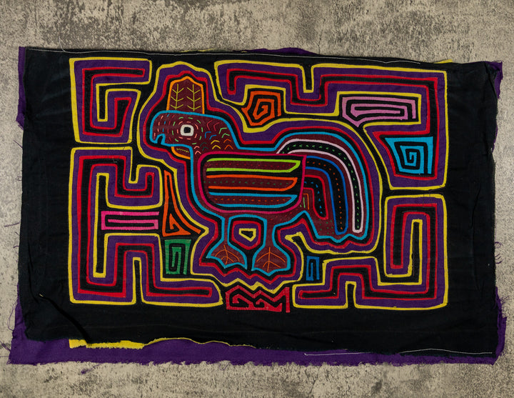 Machine-Stitched Classic Design Mola