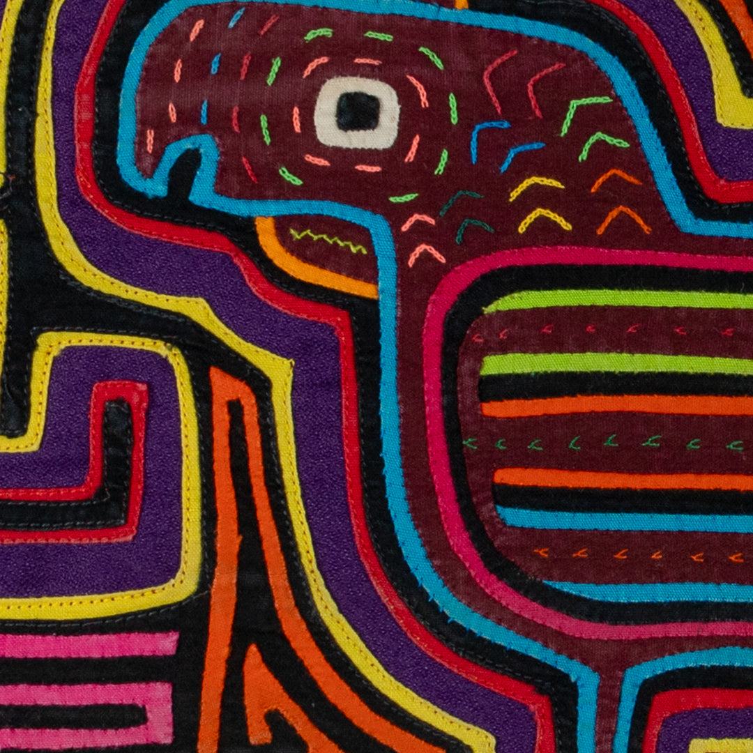 Machine-Stitched Classic Design Mola