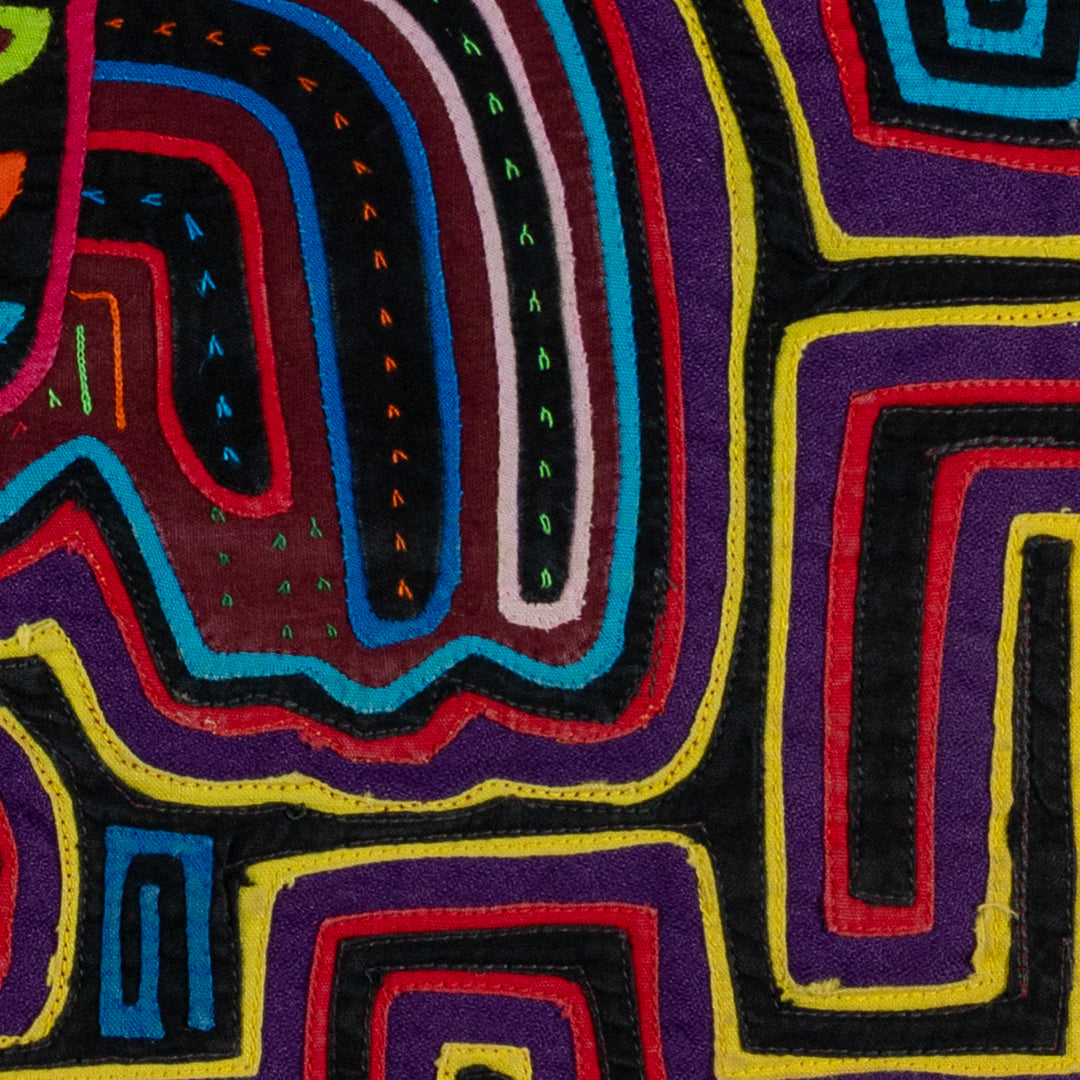 Machine-Stitched Classic Design Mola