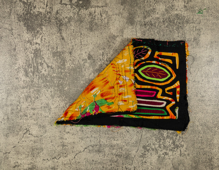 Black And Gold Weirdo Mola