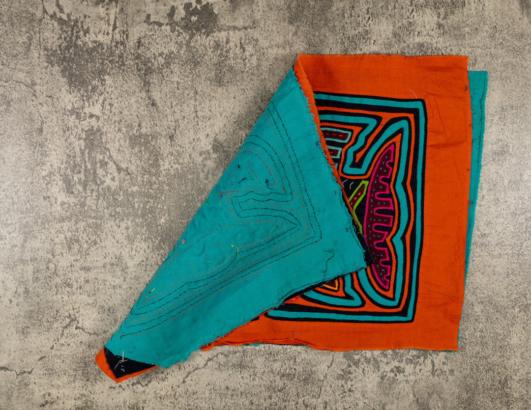 Orange And Turquoise Fish Aquarium Mola