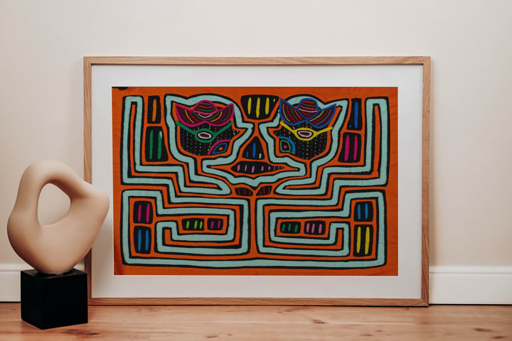 Machine-Stitched Classic Design Mola