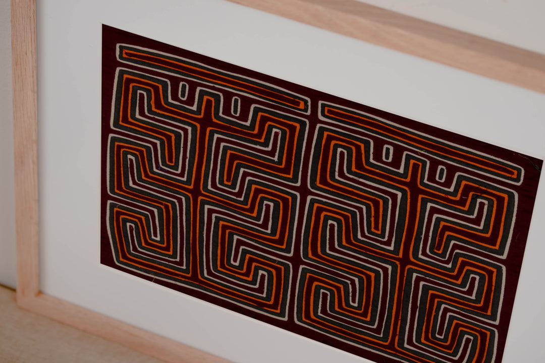 Machine-Stitched Classic Design Mola