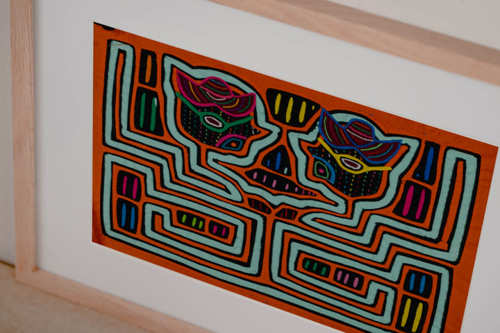 Machine-Stitched Classic Design Mola