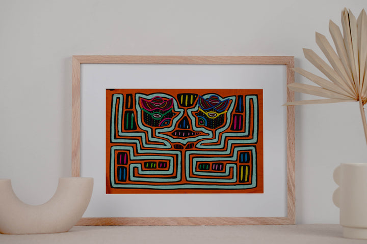 Machine-Stitched Classic Design Mola