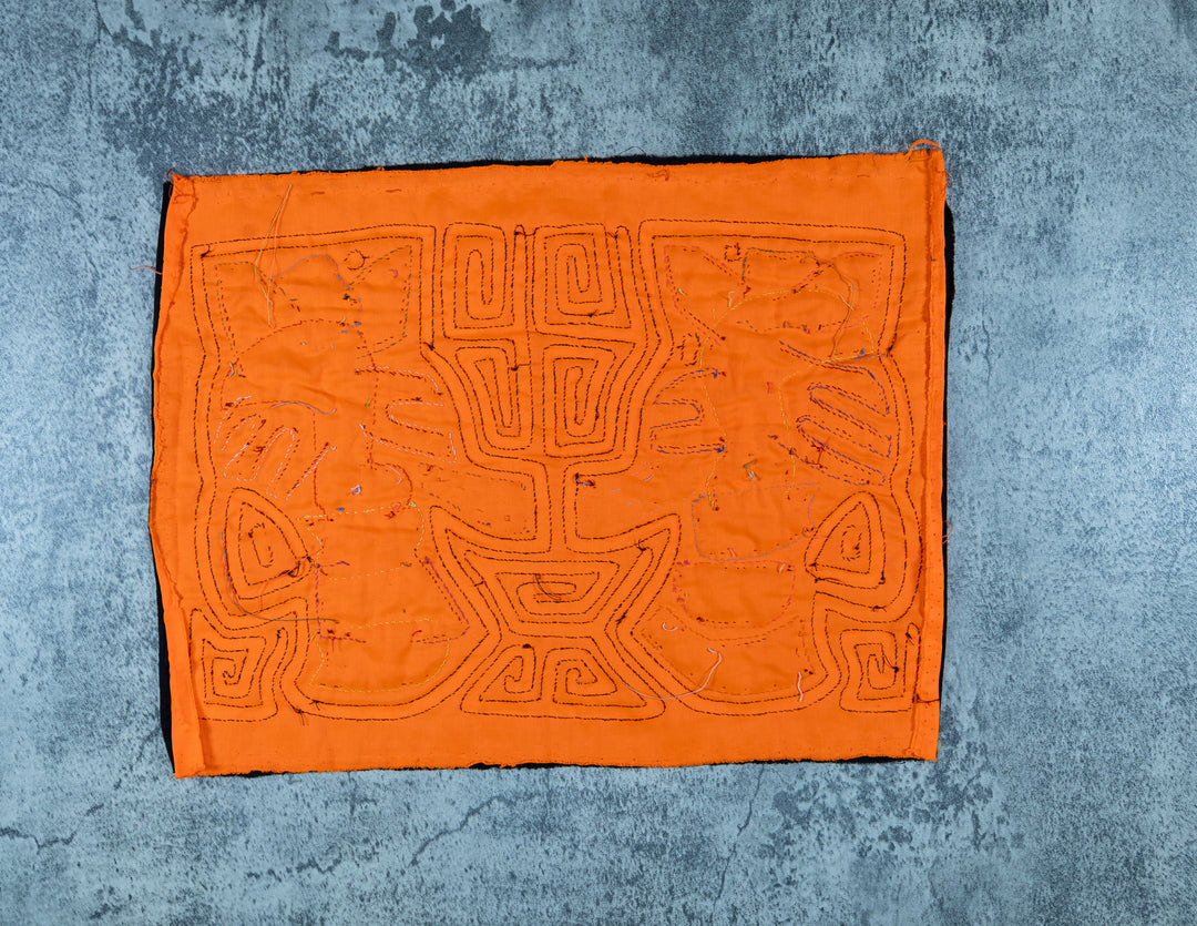 Neon Orange Seal Balancing Act Mola