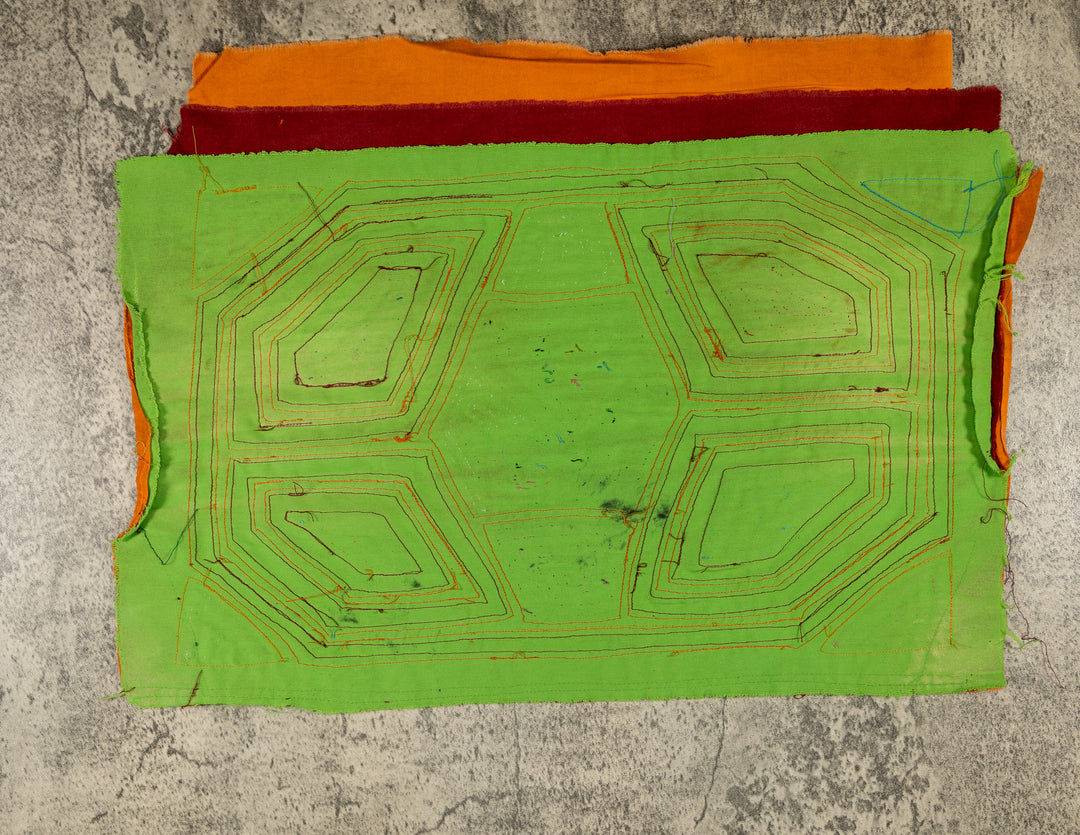 Machine-Stitched Classic Design Mola