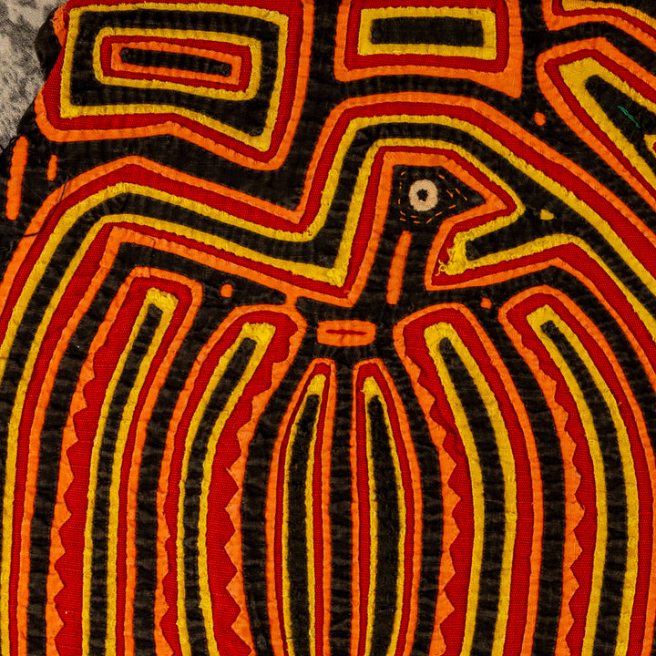 Thunderbird Pillow Cover Museum Quality Mola