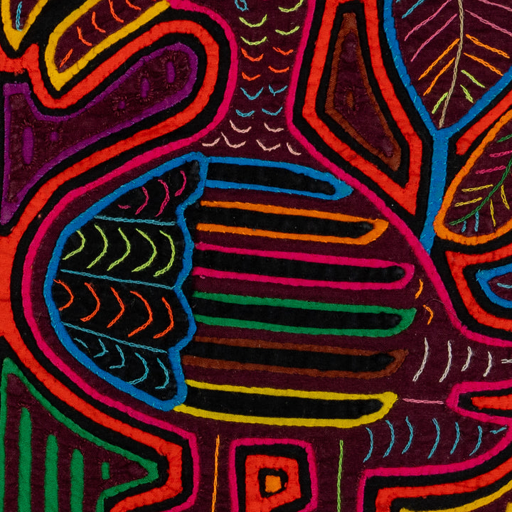 Colorful Duck Bird Talk Mola