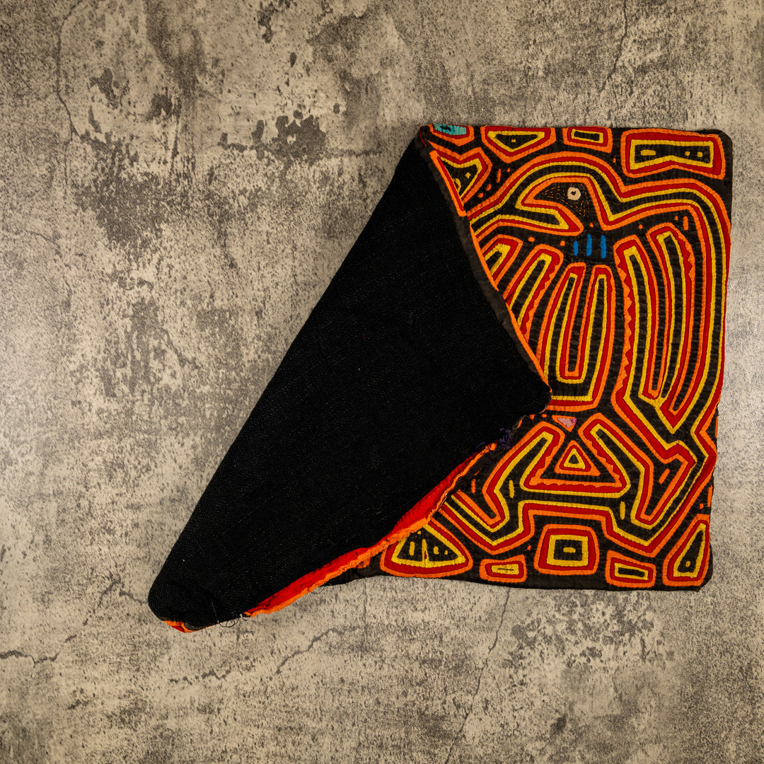 Thunderbird Pillow Cover Museum Quality Mola
