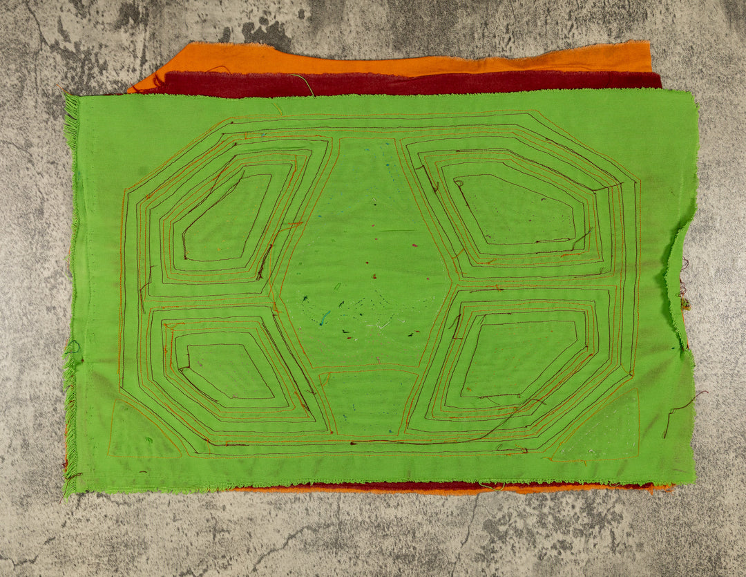 Machine-Stitched Classic Design Mola