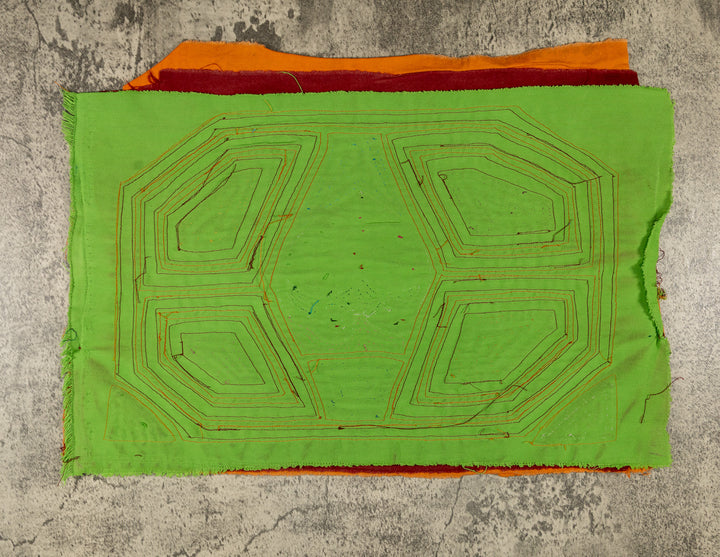 Machine-Stitched Classic Design Mola