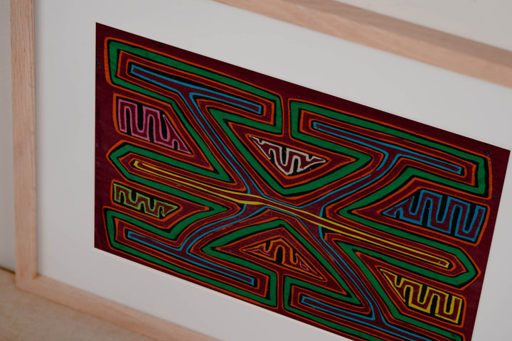 Machine-Stitched Classic Design Mola
