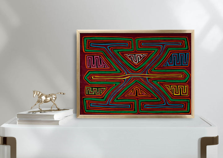 Machine-Stitched Classic Design Mola